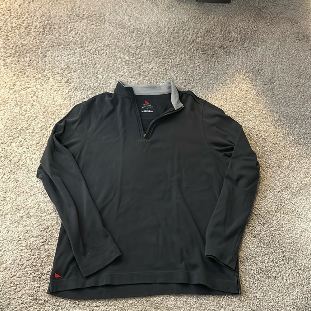Untuckit quarter zip sweater